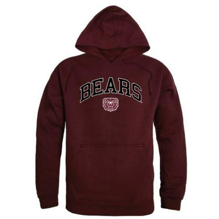 Missouri State University Bears Campus Hoodie Maroon Large