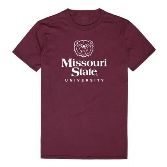 Missouri State University Bears Institutional T-Shirt, Maroon - Small