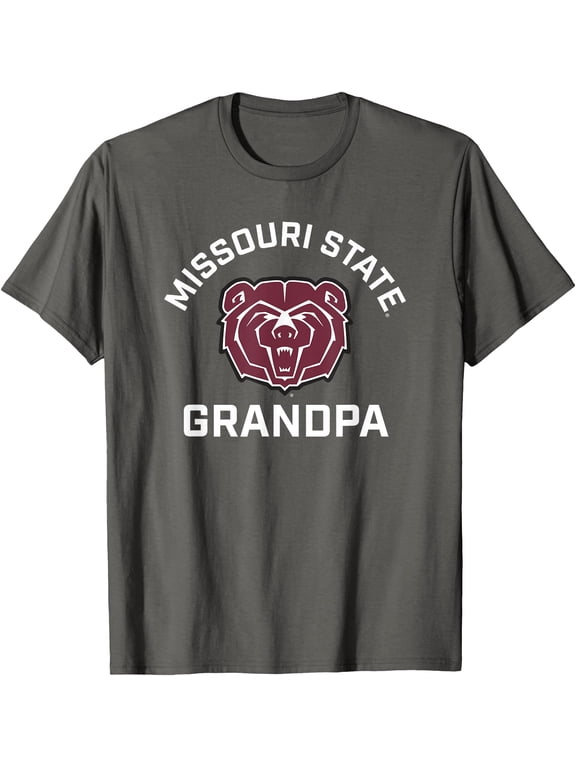 Missouri State University Msu Bears Arched Grandpa T-Shirt Unisex S-5XL Hot Trending Shirt, Vintage Birthday Gift