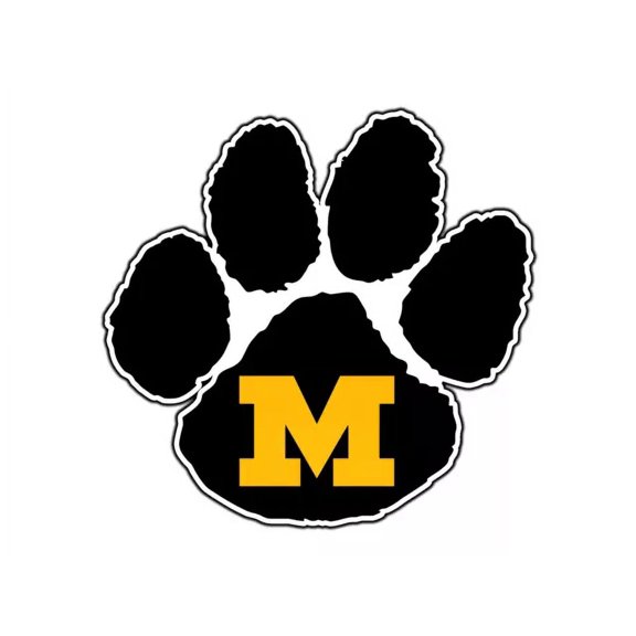 Missouri Tig Paw Vinyl Decal Sticker