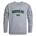 thumbnail image 1 of Missouri University of Science & Technology Miners Dad Crewneck Sweatshirt, Heather Grey - Large, 1 of 1