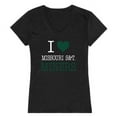 thumbnail image 1 of Missouri University of Science & Technology Miners I Love Women T-Shirt, Black - Extra Large, 1 of 1
