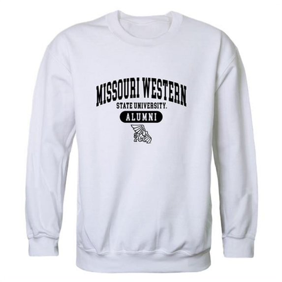 Missouri Western State University Alumni Fleece T-Shirt, White - Medium