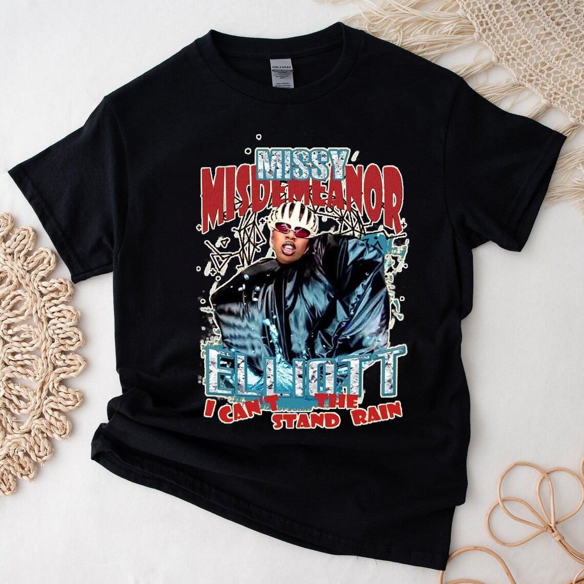 Missy Elliott I cant Stand The Rain Gift For Fans Unisex , Missy