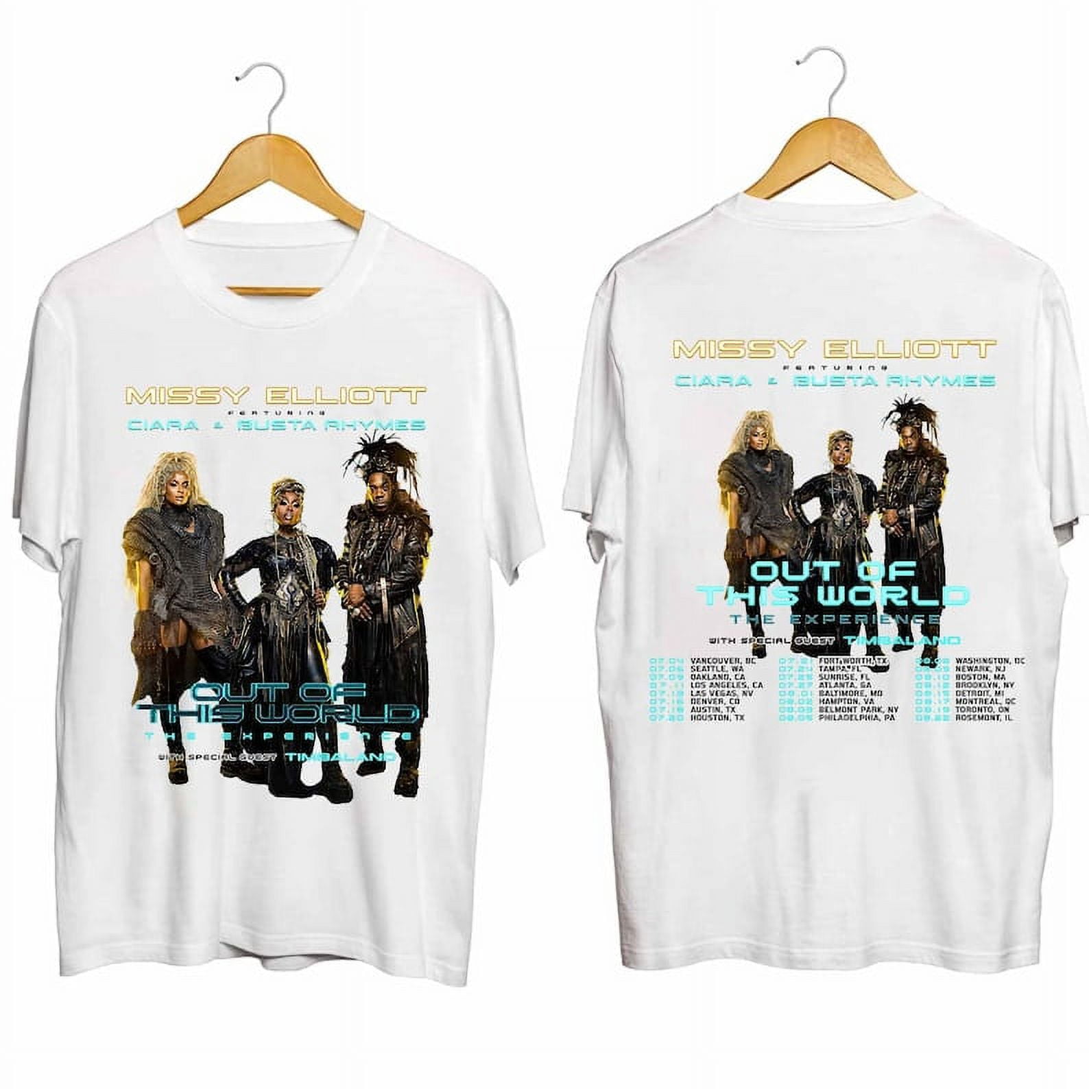 Missy Elliott Out of This World 2024 Tour Shirt, Missy Elliott Fan