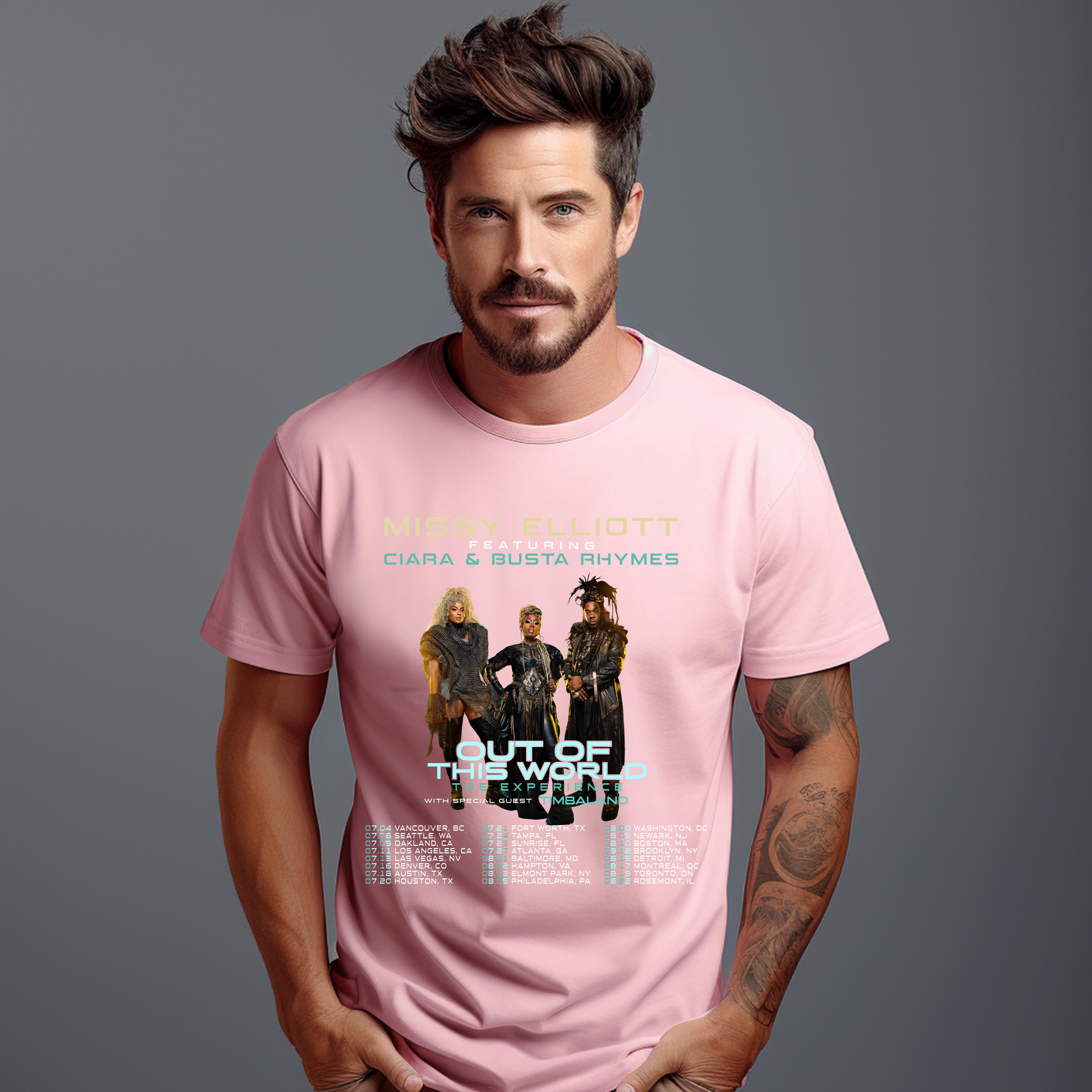 Missy Elliott Out of This World 2025 Tour Unisex TShirt , Missy