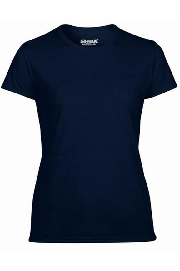 Missy Fit Women's Small Adult Performance Short Sleeve T-Shirt, Navy