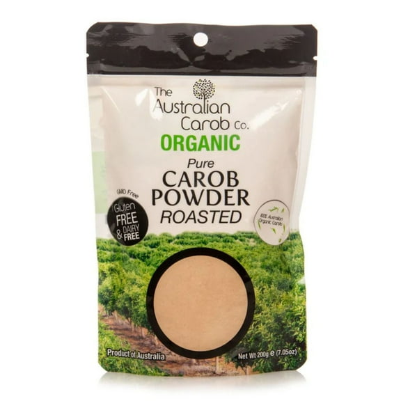 Missy J's Organic Roasted Carob Powder 7 OZ for Baking, Non-GMO Gluten-Free Snacks 1 Pack