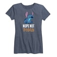thumbnail image 1 of Lilo & Stitch - Nope Not Today - Women's Short Sleeve Graphic T-Shirt, 1 of 4