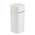 thumbnail image 1 of Mist Air Humidifier Essential Oil Diffuser, Dual Channels, 2 Adjustable Modes, 6-hour Power-off, 7 Color Lights, 600ml Tank, USB Powered for Bedroom Office, 1 of 8