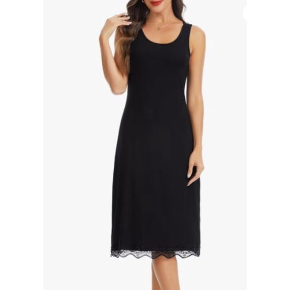 Mist Azur Nightgowns for Women Sexy Sleepwear Lace Chemise Modal Babydoll Lounge Dress 3758
