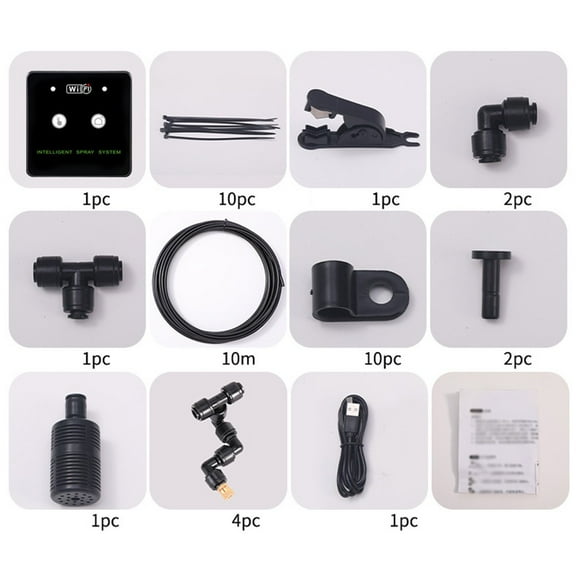 Mist Controller Smart 360 Degree Sprayer For Indoor Rainforest Ecosystems