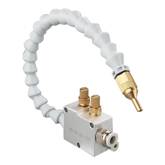 Symkmb Mist Coolant Lubrication System CNCLathe Milling Drill Engraving MachineTool for 8Mm Pipe Cooling Without Magnet Metal Photo Color