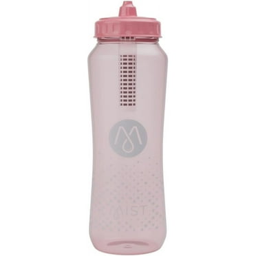 Mist Water Bottles, Leak-Proof, BPA-Free, with Filter, 32 oz, Peachy Pink