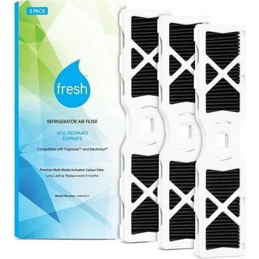 Mist Fresh AF-2 Refrigerator Air Filter Carbon Fiber Fridge Filter Replacement for Frigidaire FRGPAAF2, RAF-2 and Electrolux ELXPAAF2