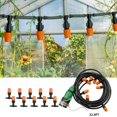 thumbnail image 1 of Mist Irrigation Kit, 32.8Ft 1/4in Diameter Hose Tube for Plants Watering System, 1 of 8