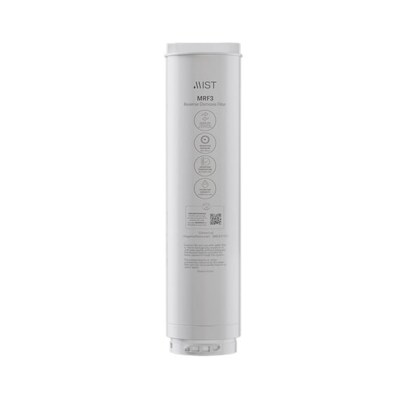 Mist MRF3 Multiple Reverse Osmosis Filter Replacement for Mist MRO003 Tankless Reverse Osmosis System