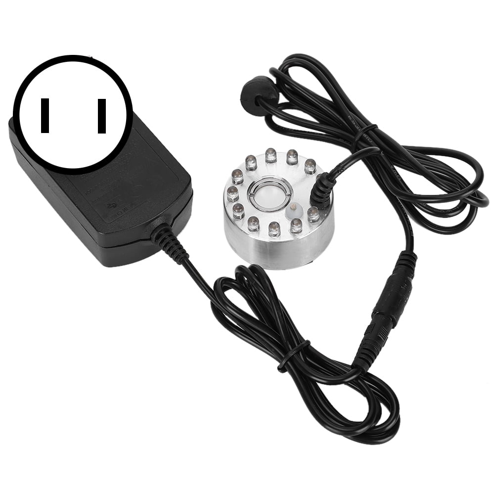 Mist Machine Aquarium LED Light Mist Maker Fogger Water Fountain Pond