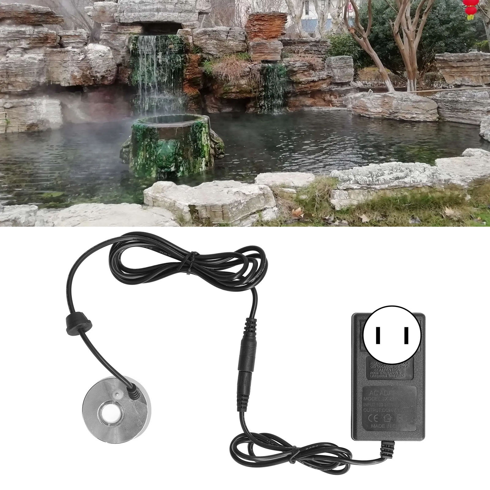 Mist Maker, Cool Mist Water Fountain Fog Machine, Cool Mist Has The