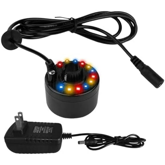 Mist Maker, Indoor Fountain Mister Foggers, Small Pond Fog Machine Atomizer Air Humidifier Perfect for Water Feature, Halloween$$Home Decor, Kitchen, & Other