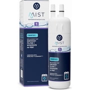 Mist Refrigerator Water Filter Replacement for Whirlpool EDR1RXD1, W10295370A, Everydrop Fridge Filter 1 and Kenmore 46-9081