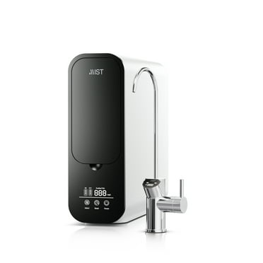 Mist Reverse Osmosis Water Filter System 4-Stage Tankless, Reduces TDS, 600 GPD, 4 Stage Filter Under Sink Water Filter