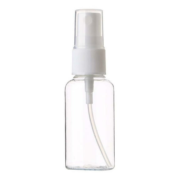Mist Spray Bottle 3.4oz/ 100ml Empty Cosmetic Refillable Travel Containers Plastic Hair Spray Bottle Sprayer For Perfume Makeup Lotion (Random Color)
