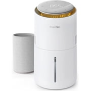 MistFree Evaporative Humidifier for Bedroom, 3L No White Dust for Sensitive Individuals & Kids, Auto Humidity Control, Ultra Quiet Sleep Mode, Easy Clean Tank for Office & Small Room HC13