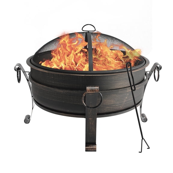MistMo 30IN Outdoor Fire Pit