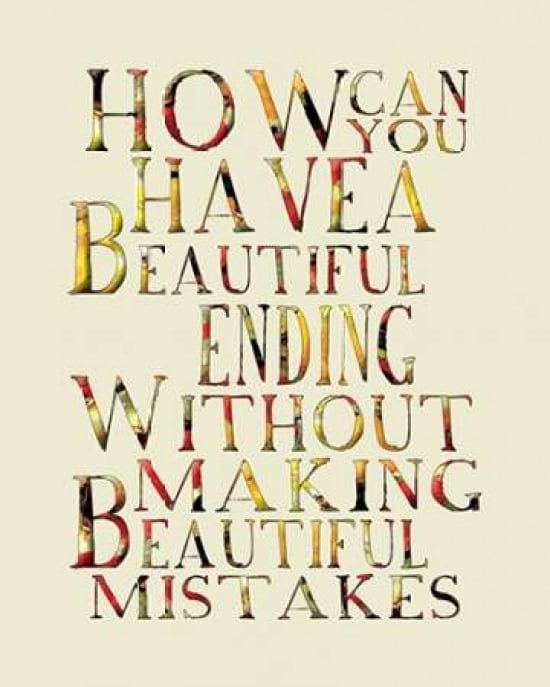 Mistake Canvas Art - Amy Cummings (24 x 30)
