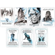 Mistborn 7 Books Collection Set by Brandon Sanderson   Including The Final Empire, The Well Of Ascension, The Hero Of Ages, Alloy Of Law, SHADOWS OF SELF, The Bands Of Mourning & The Lost Metal