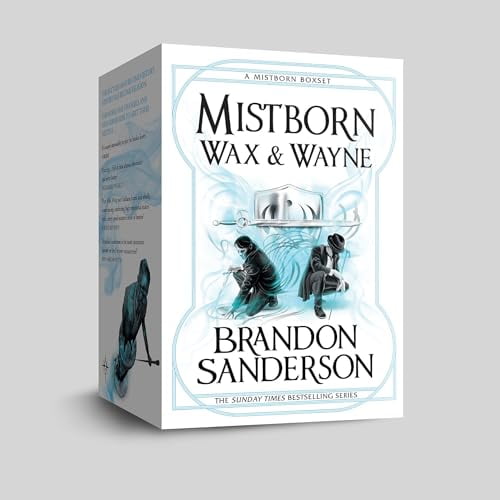 Mistborn Quartet 4 Books Boxed Set: The Alloy of Law, Shadows of Self, The Bands of Mourning, The Lost Metal