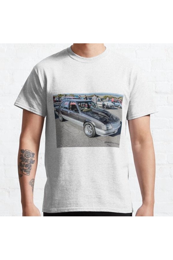 Misted Holden Vk Commodore Sedan In Grey Classic T-shirt