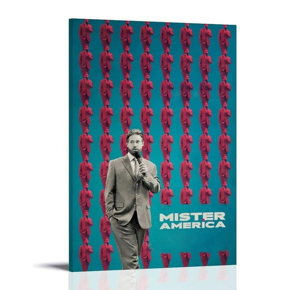 Mister America Propaganda Posters Office Decor Surreal Wall Art Room Decor Poster