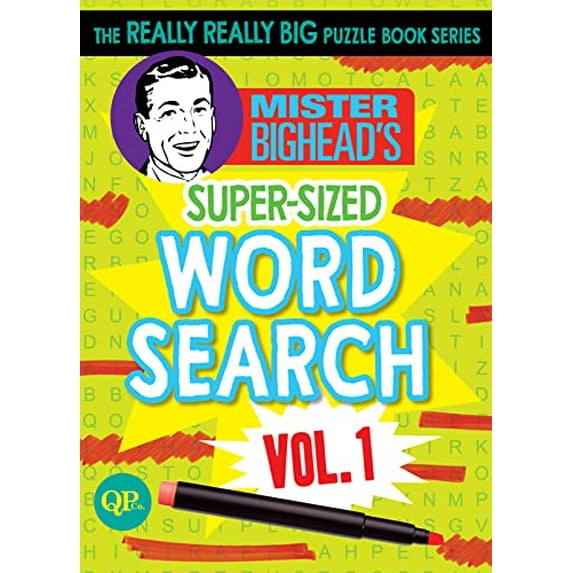 Mister Bighead's Super-Sized Word Search (Volume 1)
