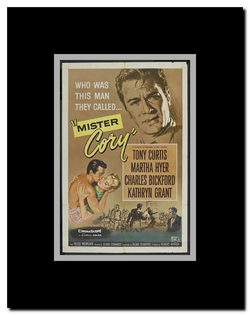 Mister Cory Framed Movie Poster