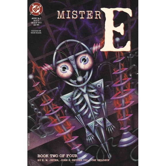 Mister E #2 VF ; DC Comic Book