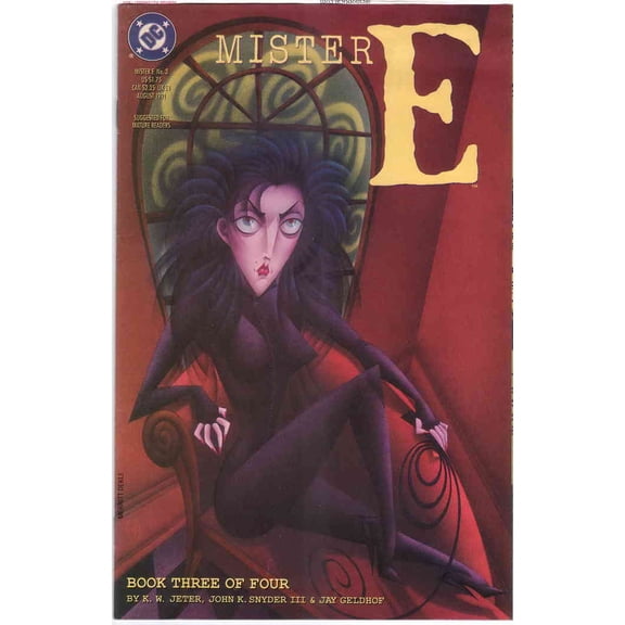 Mister E #3 VF ; DC Comic Book