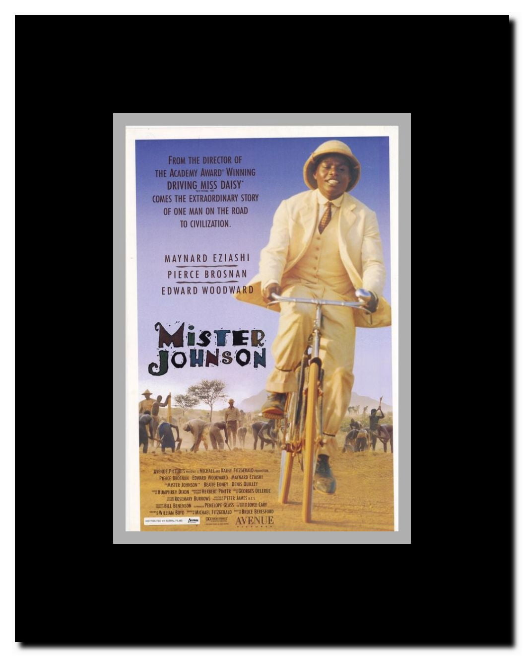 Mister Johnson Framed Movie Poster