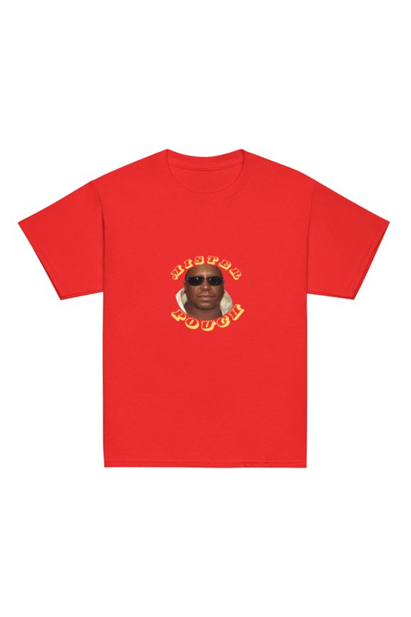 Mister Pouch Youth classic tee (Red, S)