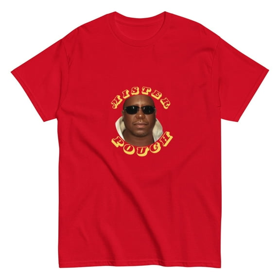 Mister Pouch classic tee (Red, M)