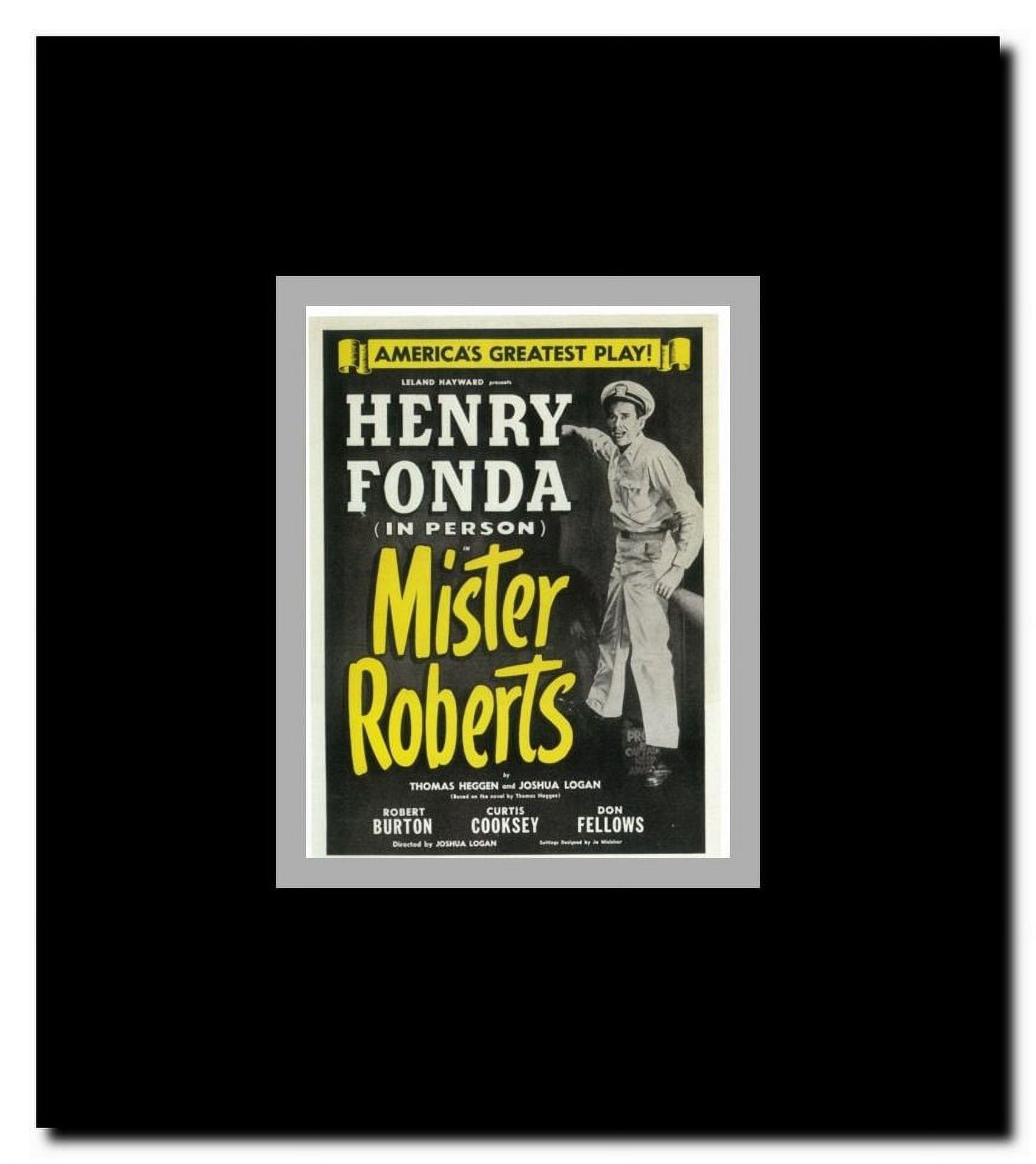 Mister Roberts (Broadway) Framed Movie Poster