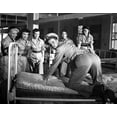 thumbnail image 1 of Mister Roberts Sailor in Bed with Girls in Uniform Photo Print (8 x 10), 1 of 1
