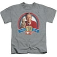 thumbnail image 1 of Mister Rogers 50Th Anniversary Design Youth 18/1 T-Shirt Athletic Heather, 1 of 1