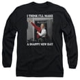 thumbnail image 1 of Mister Rogers A Snappy New Day Long Sleeve Adult 18/1 T-Shirt Black, 1 of 1