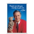 thumbnail image 1 of Mister Rogers - As You Are Wall Poster with Wooden Magnetic Frame, 22.375" x 34", 1 of 3