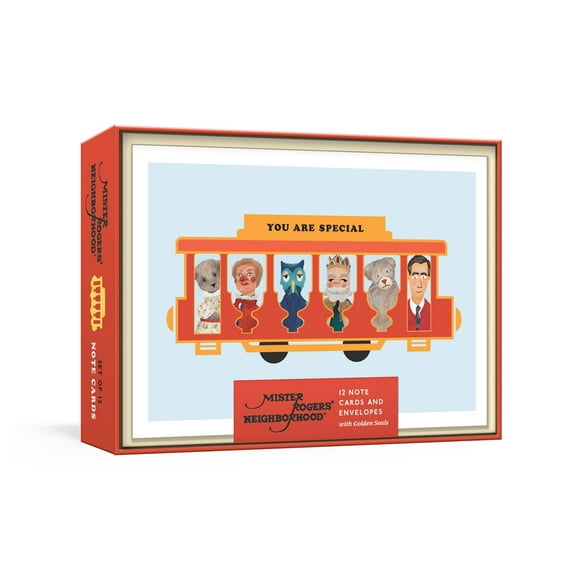 Mister Rogers' Neighborhood: 12 Note Cards with Envelopes and Golden Seals: All-Occasion Greetings to Make Anyone Feel Special