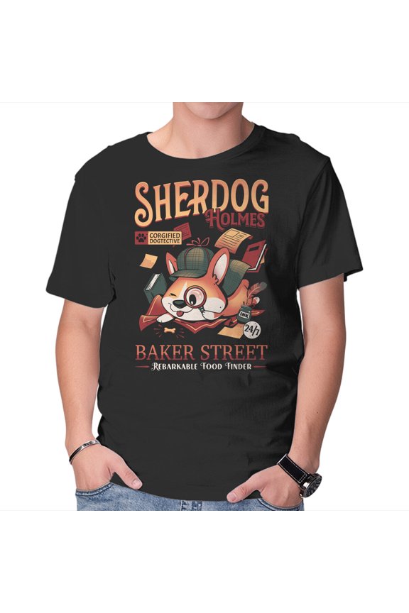 Mister Sherdog Holmes Unisex T-Shirt Tee Sweatshirt Hoodie Tank Top