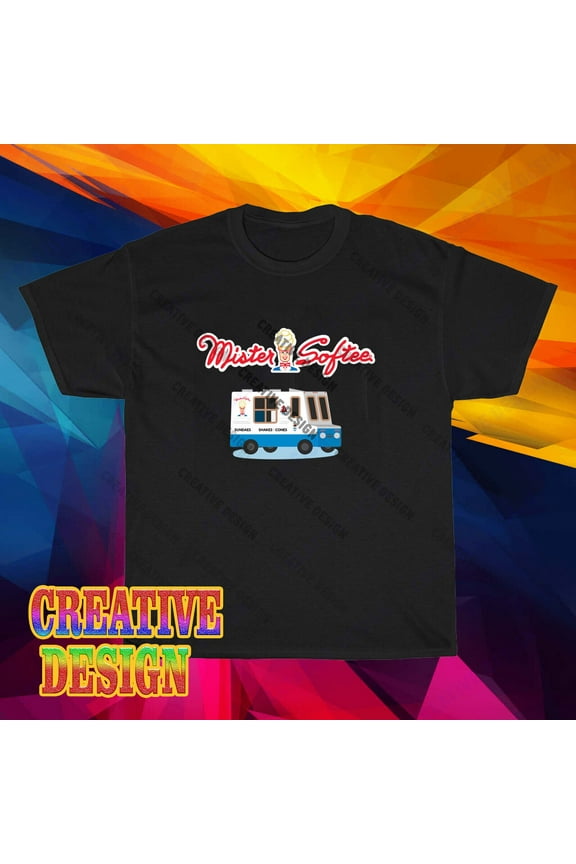 Mister Softee Reproduction Ice Cream Logo T-Funny Unisex T-Shirt, S-5Xl