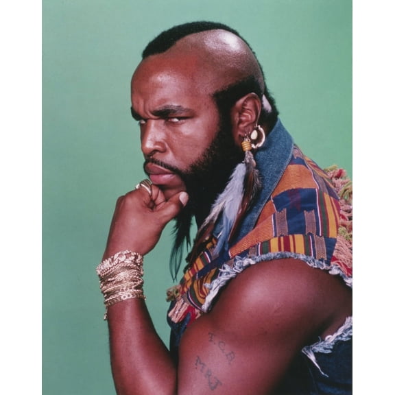 Mister T Serious Face Portrait Photo Print (24 x 30)